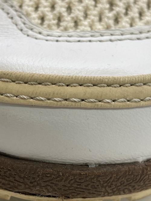 NIKE（ナイキ）NIKE (ナイキ) ローカットスニーカー ブラウン×ホワイト サイズ:cm27の古着・服飾アイテム