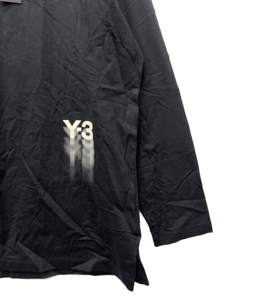 Y-3（ワイスリー）Y-3 (ワイスリー) 長袖カットソー ブラック サイズ:ＸＬの古着・服飾アイテム