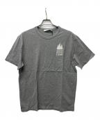 maison kitsuneメゾンキツネ）の古着「半袖カットソー」｜グレー