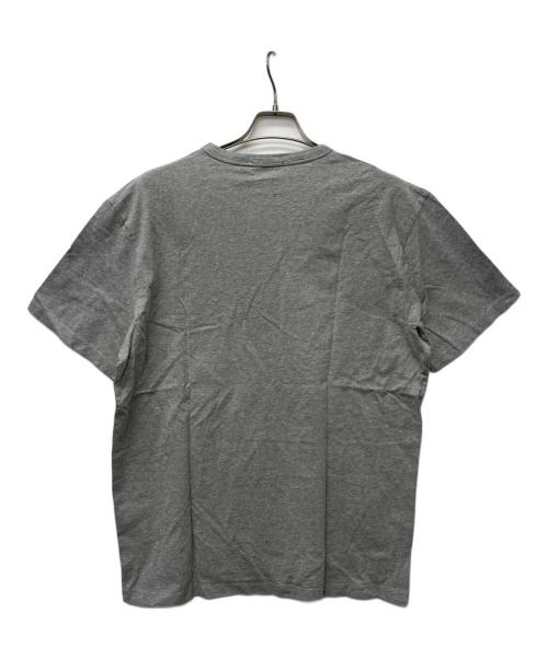 maison kitsune（メゾンキツネ）maison kitsune (メゾンキツネ) 半袖カットソー グレー サイズ:ＸＬの古着・服飾アイテム