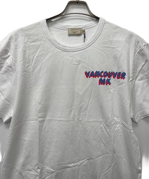 maison kitsune（メゾンキツネ）MAISON KITSUNE (メゾンキツネ) 半袖カットソー ホワイト サイズ:XXLの古着・服飾アイテム