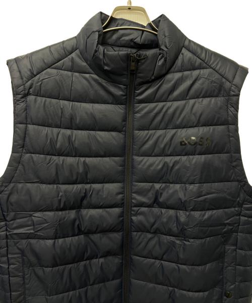 BOSS（ボス）BOSS (ボス) パファーベスト ネイビー サイズ:56の古着・服飾アイテム