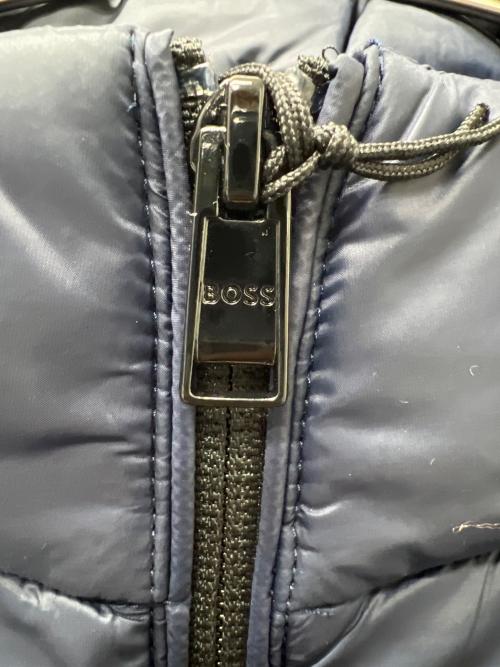 BOSS（ボス）BOSS (ボス) パファーベスト ネイビー サイズ:56の古着・服飾アイテム