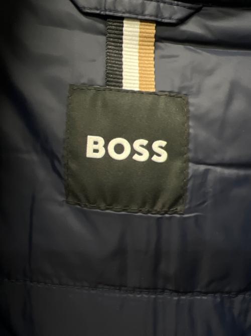 BOSS（ボス）BOSS (ボス) パファーベスト ネイビー サイズ:56の古着・服飾アイテム