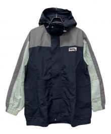 maison kitsune（メゾンキツネ）の古着「ナイロンジャケット」｜ネイビー×グレー