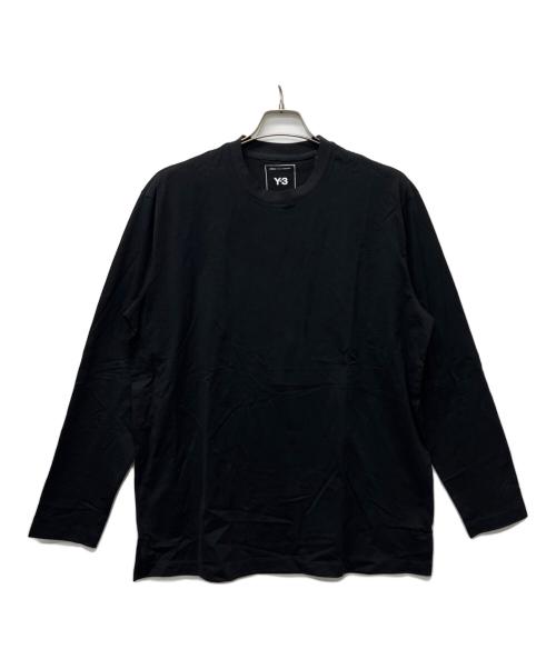 Y-3（ワイスリー）Y-3 (ワイスリー) 長袖カットソー ブラック サイズ:Mの古着・服飾アイテム