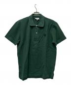 maison kitsuneメゾンキツネ）の古着「半袖ポロシャツ」｜グリーン