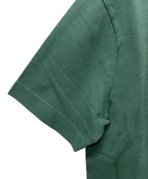 maison kitsune（メゾンキツネ）maison kitsune (メゾンキツネ) 半袖ポロシャツ グリーン サイズ:Ｌの古着・服飾アイテム