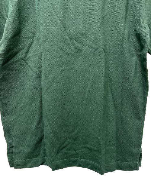 maison kitsune（メゾンキツネ）maison kitsune (メゾンキツネ) 半袖ポロシャツ グリーン サイズ:Ｌの古着・服飾アイテム