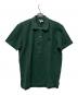 maison kitsune（メゾンキツネ）の古着「半袖ポロシャツ」｜グリーン