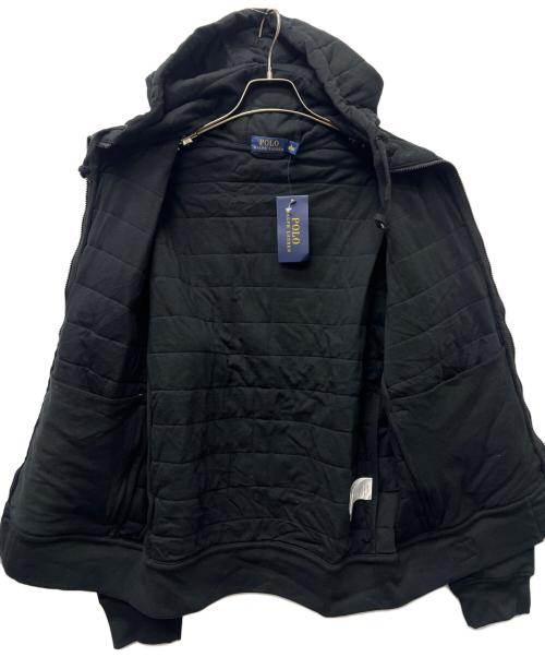 POLO RALPH LAUREN（ポロ・ラルフローレン）POLO RALPH LAUREN (ポロ・ラルフローレン) ジップアップジャケット ブラック サイズ:Ｌの古着・服飾アイテム
