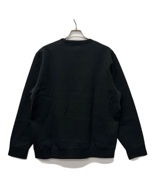 POLO RALPH LAUREN（ポロ・ラルフローレン）POLO RALPH LAUREN (ポロ・ラルフローレン) クルーネックスウェット ブラック サイズ:ＸＬの古着・服飾アイテム