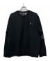 POLO RALPH LAUREN（ポロ・ラルフローレン）の古着「クルーネックスウェット」｜ブラック