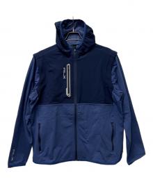RLX RALPH LAUREN（アールエルエックスラルフローレン）の古着「ジップパーカー」｜ネイビー