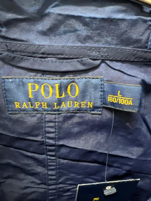 POLO RALPH LAUREN（ポロ・ラルフローレン）POLO RALPH LAUREN (ポロ・ラルフローレン) ナイロンジャケット ネイビー サイズ:Ｌの古着・服飾アイテム