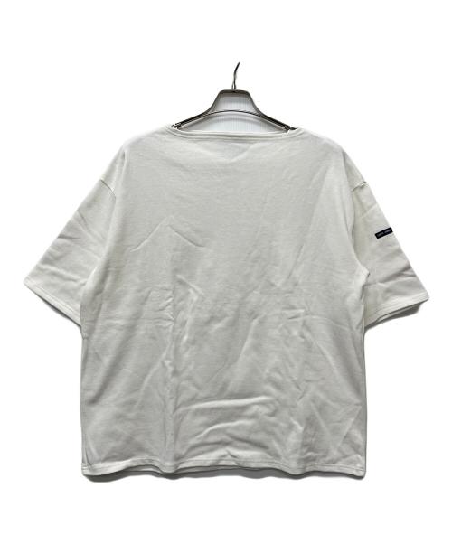 SAINT JAMES（セントジェームス）SAINT JAMES (セントジェームス) 半袖カットソー ホワイト サイズ:5の古着・服飾アイテム