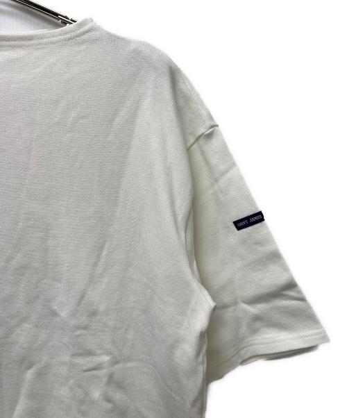 SAINT JAMES（セントジェームス）SAINT JAMES (セントジェームス) 半袖カットソー ホワイト サイズ:5の古着・服飾アイテム