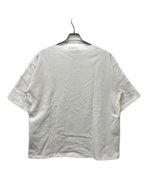 SAINT JAMES（セントジェームス）SAINT JAMES (セントジェームス) 半袖カットソー ホワイト サイズ:5の古着・服飾アイテム