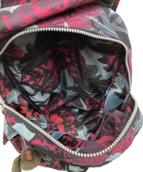 Kipling（キプリング）Kipling (キプリング) リュック パープルの古着・服飾アイテム