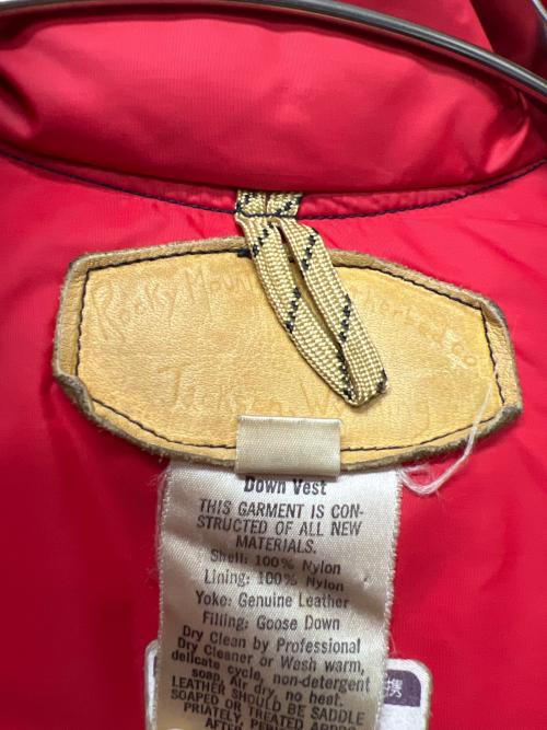 Rocky Mountain FeatherBed（ロッキーマウンテンフェザーベッド）Rocky Mountain FeatherBed (ロッキーマウンテンフェザーベッド) 70’s ダウンベスト ネイビー サイズ:４０の古着・服飾アイテム