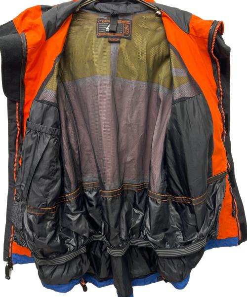 NIKE ACG（ナイキエーシージー）NIKE ACG (ナイキエーシージー) ナイロンジャケット オレンジ×ブルー サイズ:ＸＬの古着・服飾アイテム
