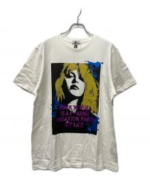 Hysteric Glamour（ヒステリックグラマー）の古着「COURTNEY LOVE/DIRTY BLONDE」｜ホワイト