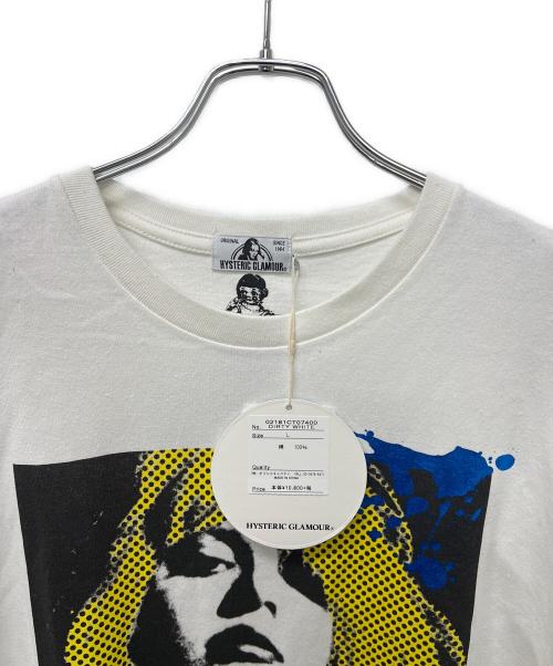 Hysteric Glamour（ヒステリックグラマー）Hysteric Glamour (ヒステリックグラマー) COURTNEY LOVE/DIRTY BLONDE ホワイト サイズ:Ｌの古着・服飾アイテム