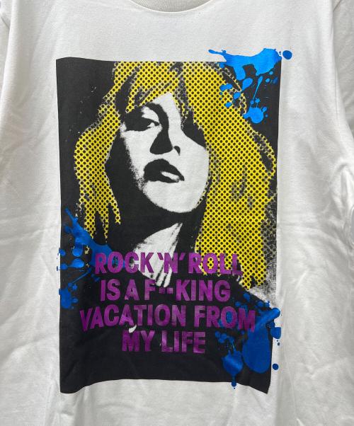 Hysteric Glamour（ヒステリックグラマー）Hysteric Glamour (ヒステリックグラマー) COURTNEY LOVE/DIRTY BLONDE ホワイト サイズ:Ｌの古着・服飾アイテム