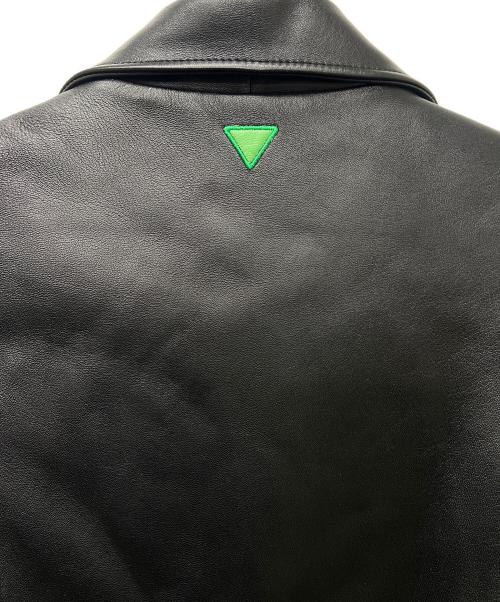 LIBEIRO（リベイロ）LIBEIRO (リベイロ) ダブルライダースジャケット ブラック サイズ:Ｍの古着・服飾アイテム