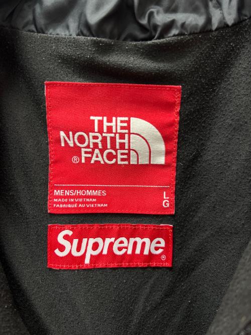 THE NORTH FACE（ザ ノース フェイス）THE NORTH FACE (ザ ノース フェイス) SUPREME (シュプリーム) ARC LOGO GORE-TEX MOUNTAIN PARKA レッド サイズ:Ｌの古着・服飾アイテム