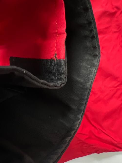 THE NORTH FACE（ザ ノース フェイス）THE NORTH FACE (ザ ノース フェイス) SUPREME (シュプリーム) ARC LOGO GORE-TEX MOUNTAIN PARKA レッド サイズ:Ｌの古着・服飾アイテム