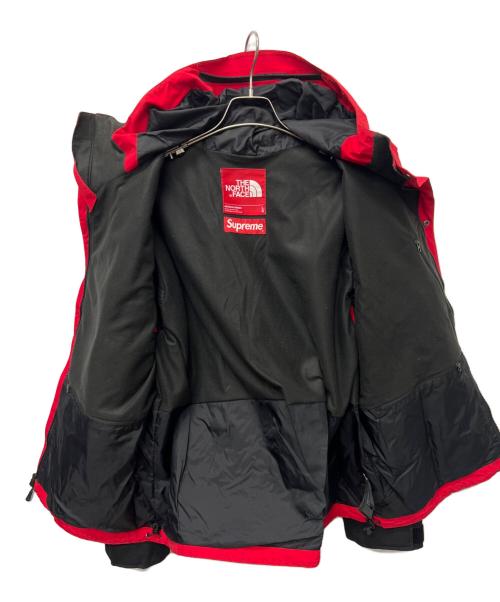 THE NORTH FACE（ザ ノース フェイス）THE NORTH FACE (ザ ノース フェイス) SUPREME (シュプリーム) ARC LOGO GORE-TEX MOUNTAIN PARKA レッド サイズ:Ｌの古着・服飾アイテム