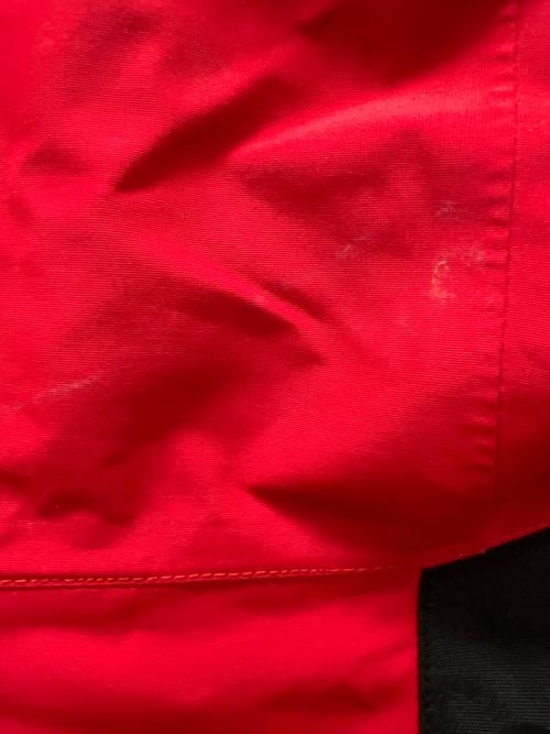 THE NORTH FACE（ザ ノース フェイス）THE NORTH FACE (ザ ノース フェイス) SUPREME (シュプリーム) ARC LOGO GORE-TEX MOUNTAIN PARKA レッド サイズ:Ｌの古着・服飾アイテム