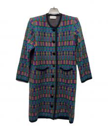 Yves Saint Laurent（イヴサンローラン）の古着「ニットコート」｜グリーン