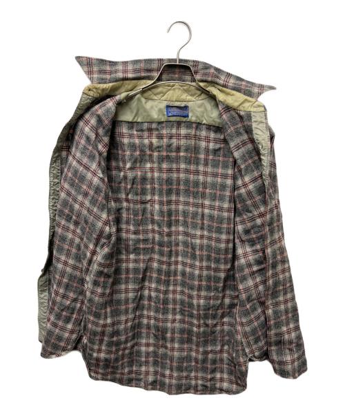 PENDLETON（ペンドルトン）PENDLETON (ペンドルトン) ウールシャツ グレー サイズ:Ｌの古着・服飾アイテム