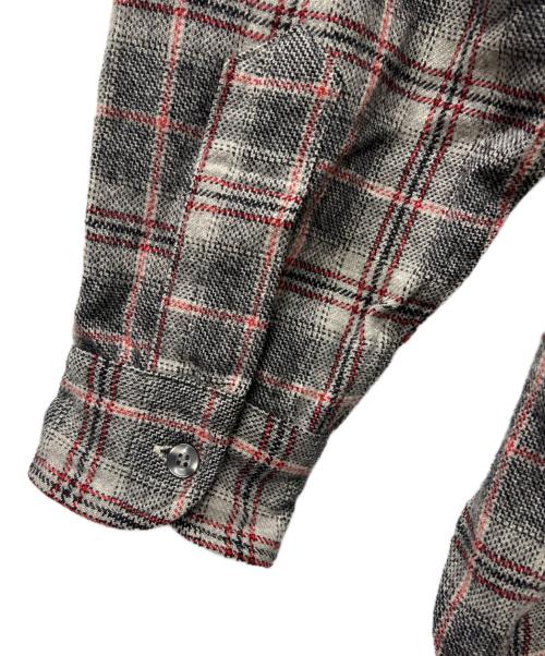 PENDLETON（ペンドルトン）PENDLETON (ペンドルトン) ウールシャツ グレー サイズ:Ｌの古着・服飾アイテム