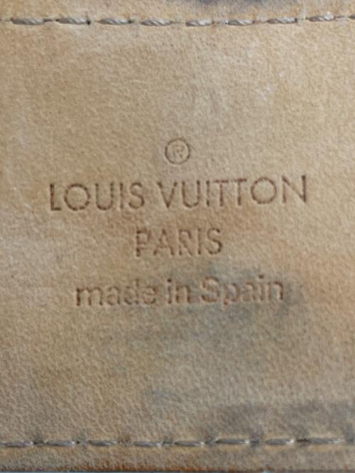 LOUIS VUITTON（ルイ ヴィトン）LOUIS VUITTON (ルイ ヴィトン) サンチュール LVイニシャルベルト サイズ:90/36の古着・服飾アイテム
