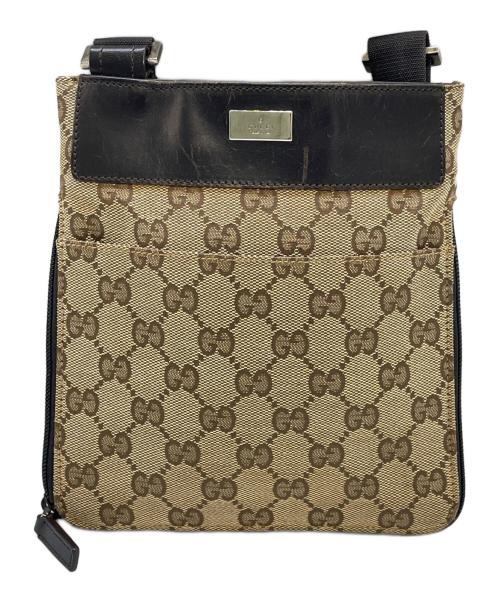 GUCCI（グッチ）GUCCI (グッチ) ショルダーバッグ ブラウンの古着・服飾アイテム
