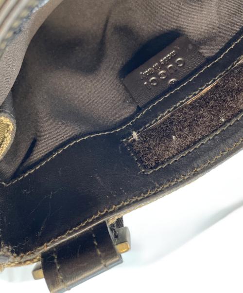 GUCCI（グッチ）GUCCI (グッチ) ショルダーバッグ ブラウンの古着・服飾アイテム