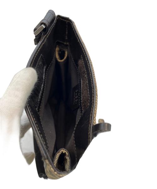 GUCCI（グッチ）GUCCI (グッチ) ショルダーバッグ ブラウンの古着・服飾アイテム