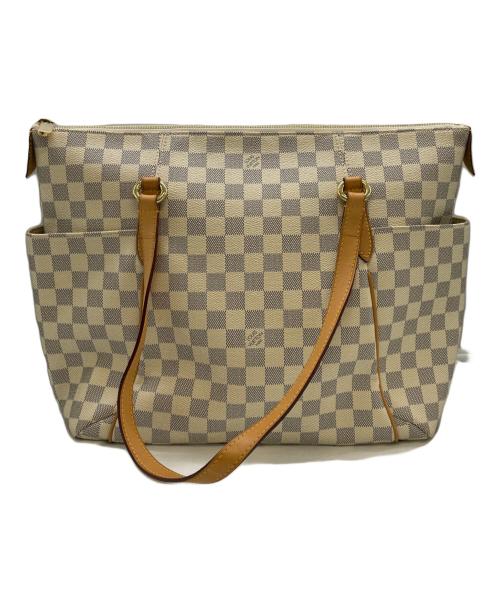 LOUIS VUITTON（ルイ ヴィトン）LOUIS VUITTON (ルイ ヴィトン) トートバッグ ホワイト サイズ:MMの古着・服飾アイテム