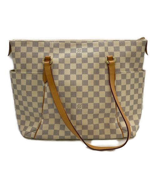 LOUIS VUITTON（ルイ ヴィトン）LOUIS VUITTON (ルイ ヴィトン) トートバッグ ホワイト サイズ:MMの古着・服飾アイテム