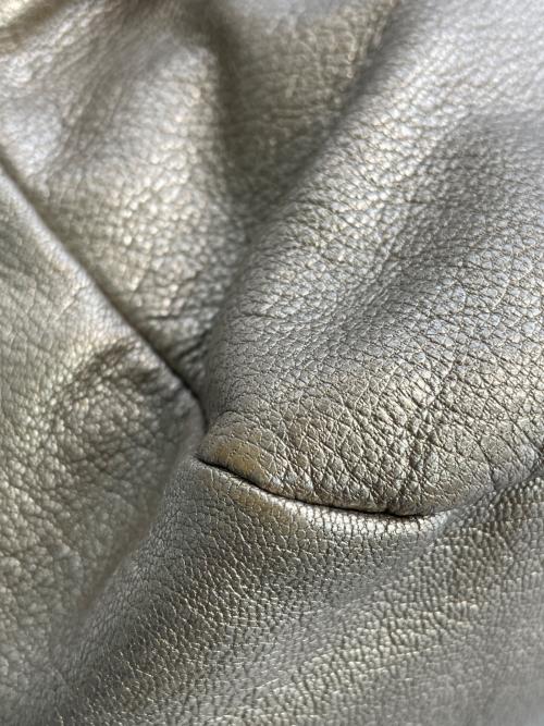 Salvatore Ferragamo（サルヴァトーレ フェラガモ）Salvatore Ferragamo (サルヴァトーレ フェラガモ) 2WAYバッグ 金具キズ・シャンパンゴールドの古着・服飾アイテム