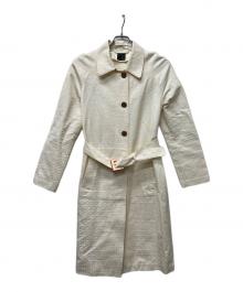 FENDI（フェンディ）の古着「トレンチコート」｜ホワイト