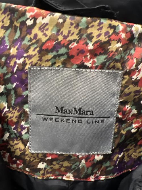 Max Mara WEEK END LINE（マックスマーラ ウイークエンドライン）Max Mara WEEK END LINE (マックスマーラ ウイークエンドライン) ダウンコート ブラック サイズ:３６の古着・服飾アイテム