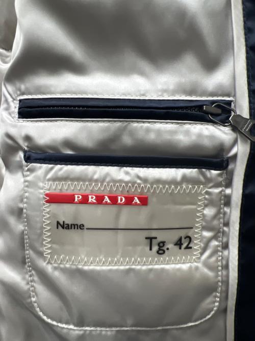 PRADA SPORTS（プラダスポーツ）PRADA SPORTS (プラダスポーツ) ダウンコート ネイビー サイズ:４２の古着・服飾アイテム