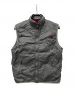 THE NORTH FACEザ ノース フェイス）の古着「リバーシブルエクストリームパイルフリースベスト」｜グレー×レッド