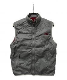 THE NORTH FACE（ザ ノース フェイス）の古着「リバーシブルエクストリームパイルフリースベスト」｜グレー×レッド