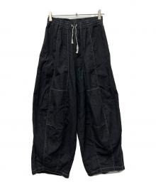 Needles（ニードルズ）の古着「ヒザデルパンツ」｜ブラック