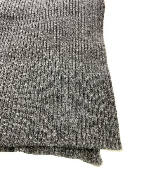 Chloe（クロエ）Chloe (クロエ) マフラー グレー×ベージュの古着・服飾アイテム
